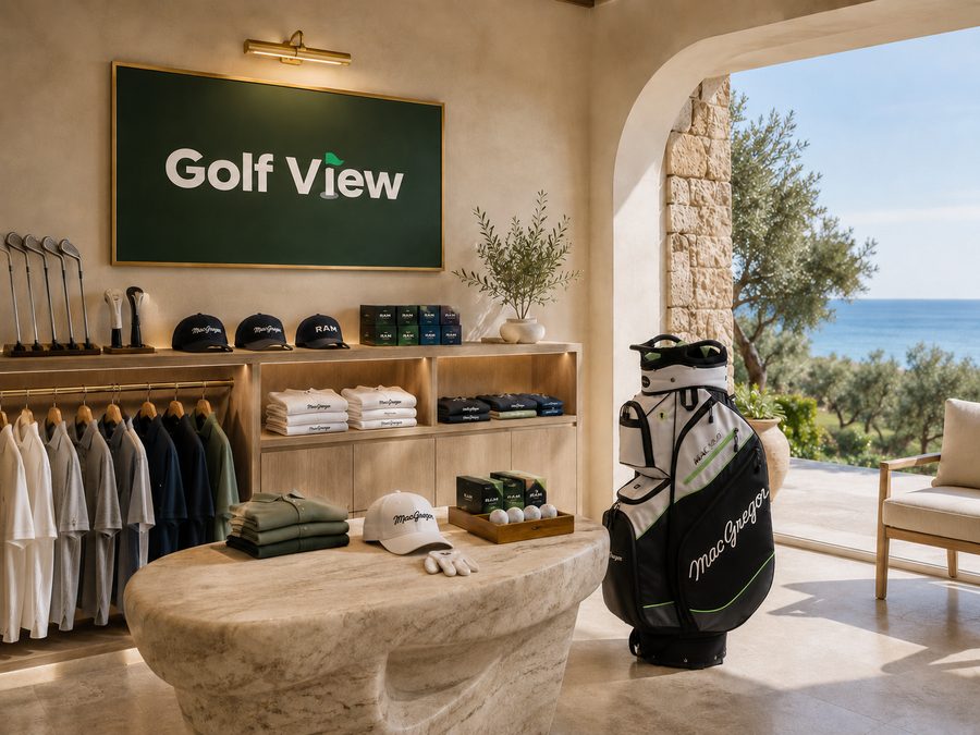 Mediterranean resort golf concept